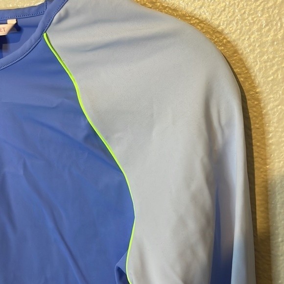 Victoria’s Secret Cropped Long Sleeve | Blue | Size Large - Picture 5 of 6